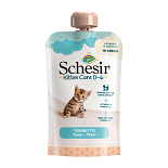 Schesir Kattenvoer Kitten 0-6 Tonijn Cream 150 gr