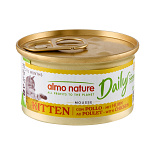 Almo Nature Kattenvoer Daily Kitten Mousse Kip 85 gr