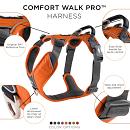 DOG Copenhagen hondentuig Comfort Walk Pro Orange Sun