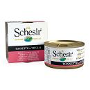 Schesir Kattenvoer Tonijn/Zeebarbeel Gelei 85 gr