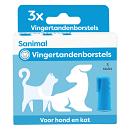 Sanimal Vingertandenborstel<br> 3 st