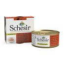 Schesir Kattenvoer Tonijn/Pompoen Bouillon 70 gr