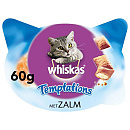 Whiskas Temptations zalm 60 gr