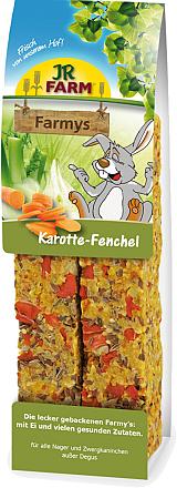 JR Farm Farmys wortel/venkel 160 gr