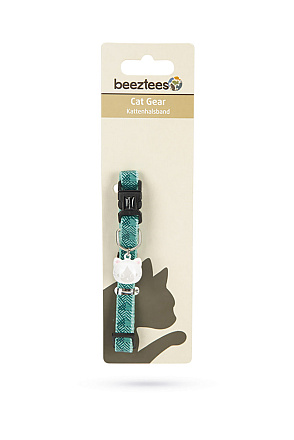 Beeztees Kattenhalsband Geo Donkergroen