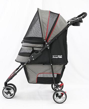 Innopet buggy Avenue shiny grey/red