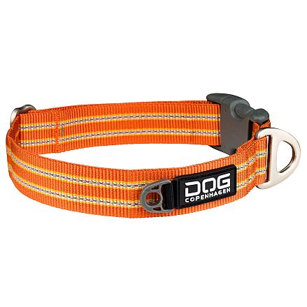 DOG Copenhagen halsband Urban Style Orange Sun