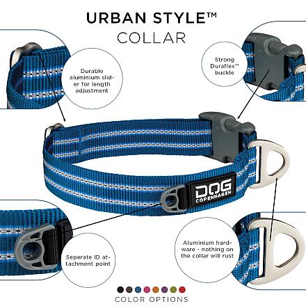 DOG Copenhagen halsband Urban Style Ocean Blue