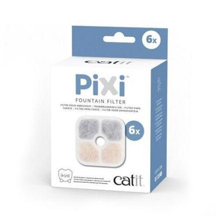 Catit PIXI Vervangfilter 6 st