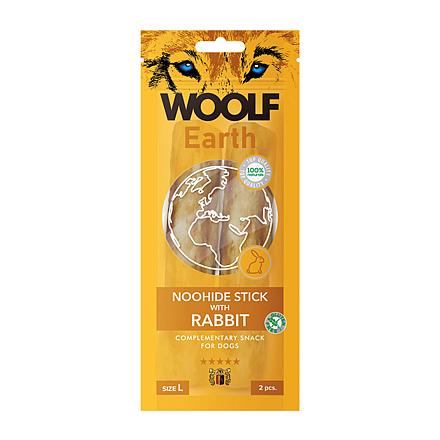 Woolf Earth Noohide Stick with Rabbit L 85 gr