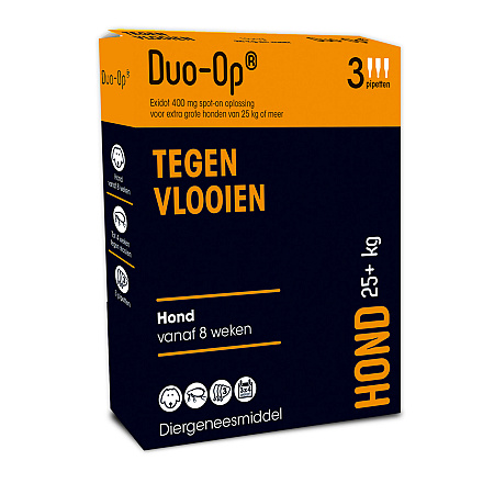 Duo-Op vanaf 25 kg<br> 400 mg 3 Pipetten