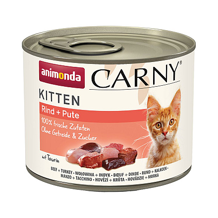 Animonda Carny Kitten Rund & Kalkoen 200 gr