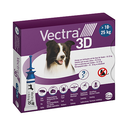 Vectra 3D M 10 - 25 kg<br> 3 Pipetten