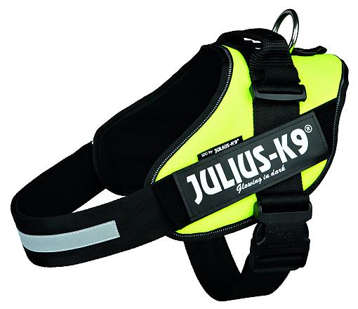 Julius K9 IDC harness neon yellow