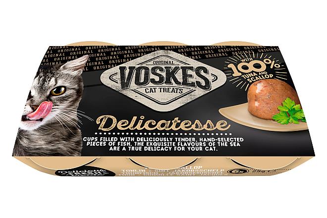 Voskes Delicatesse Gelei Tonijn en Sint-Jakobsschelp 6 x 25 gr